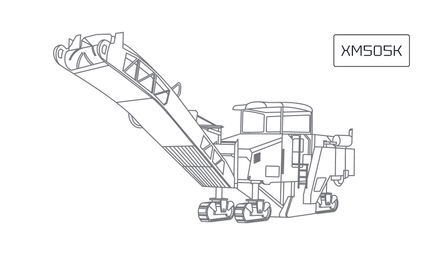 Дорожная фреза XCMG XM505K