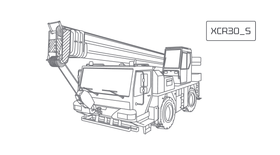 Короткобазный кран XCMG XCR30_S