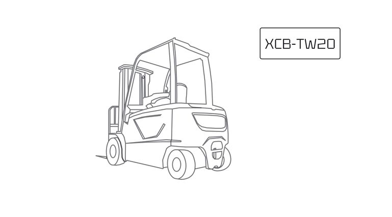 Вилочный погрузчик XCMG XCB-TW20 Вилочный погрузчик XCMG XCB-TW20