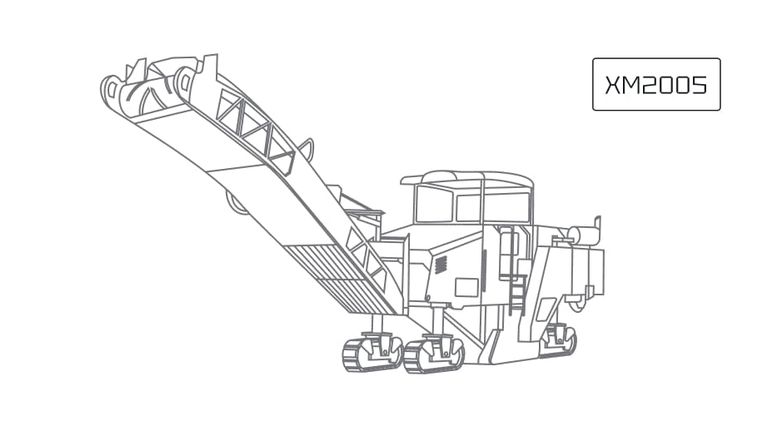 Дорожная фреза XCMG XM2005